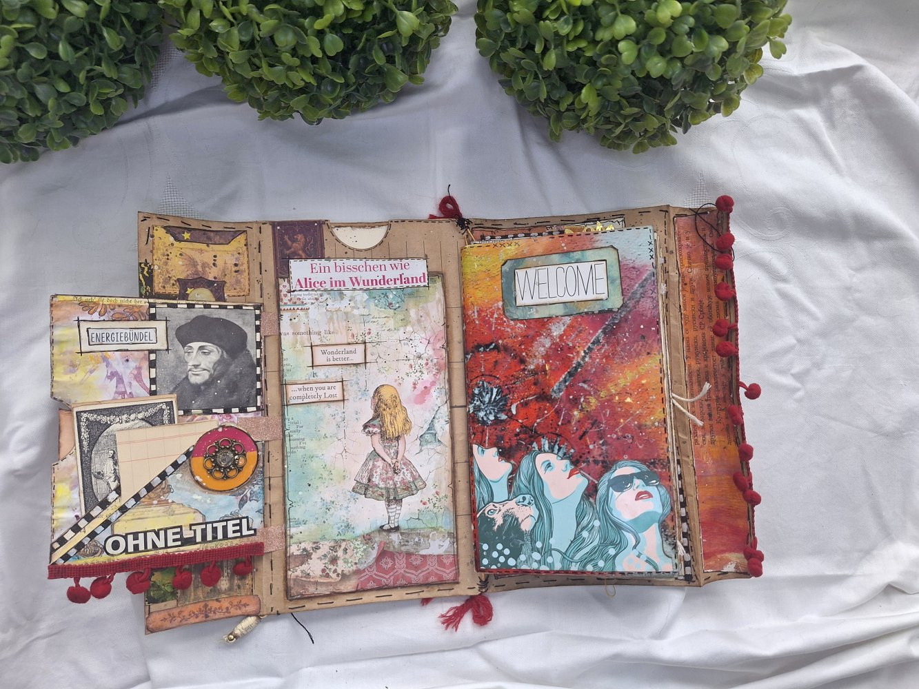 Alice's Adventures - Junk Journal Art